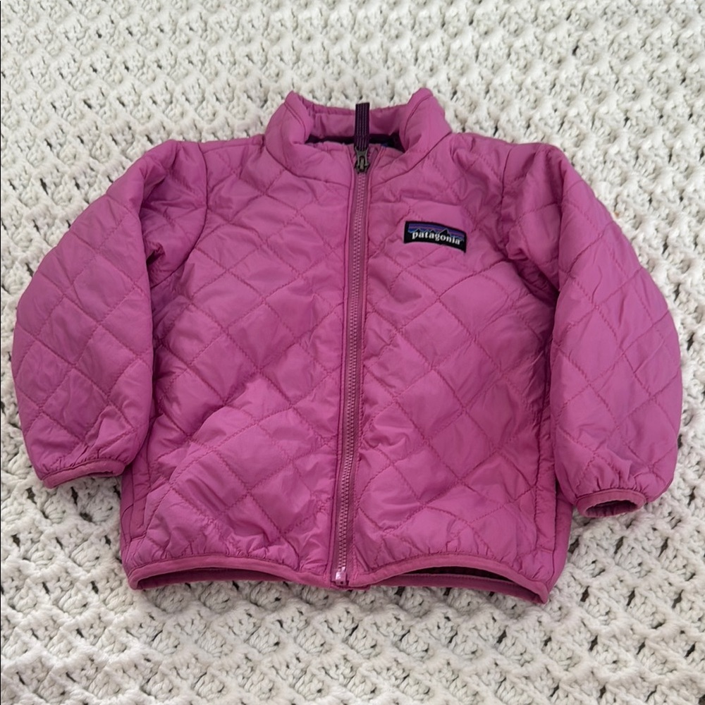 Patagonia Fuchsia Quilted Jacket